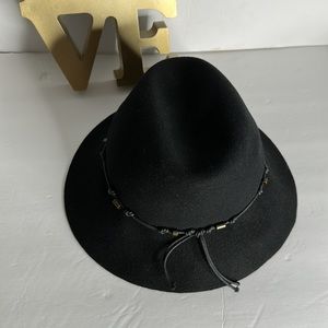 Alessandra Bacci Firenze Black 100% Wool Women’s Hat